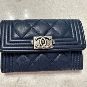 Authentic Chanel card holder